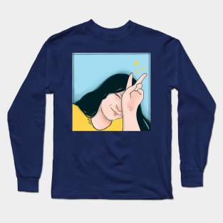 Selfie mode_Zyle Long Sleeve T-Shirt